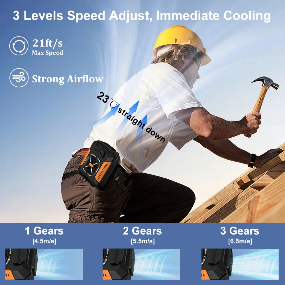 PolarBreeze™ Pro Hands-Free Fan